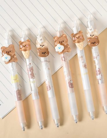 bear gel pen