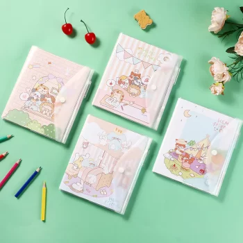 Color Pages Notebook&Pen Set - HEMI Friends Theme