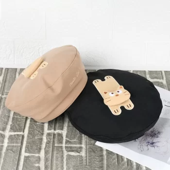 Korean Style Cat Pattern Beret