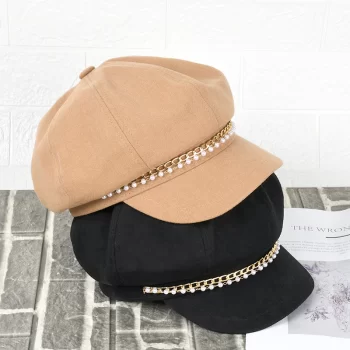 Japanese-style Pearl Octagonal Hat
